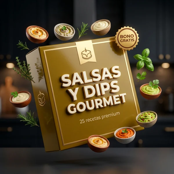 Bono: Salsas y Dips Gourmet